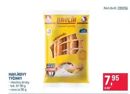 Makro Havlíkovy tyčinky nabídka