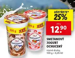 Lidl Smetanový jogurt ochucený nabídka
