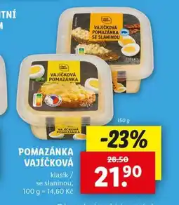 Lidl Pomazánka vajíčková nabídka