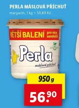 Lidl Perla máslová příchuť nabídka