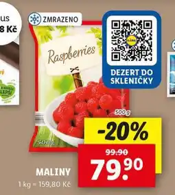 Lidl Maliny nabídka