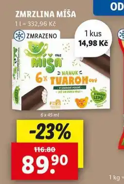 Lidl Zmrzlina míša nabídka