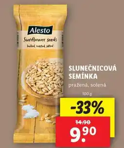 Lidl Slunečnicová semínka nabídka