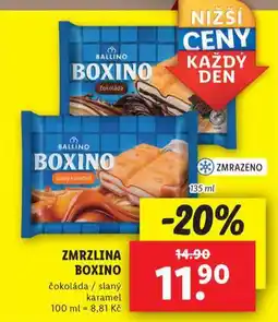 Lidl Zmrzlina boxino nabídka