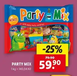 Lidl Party mix nabídka