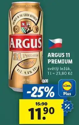 Lidl Pivo argus nabídka