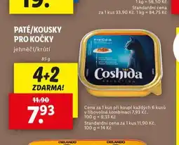 Lidl Paté pro kočky nabídka