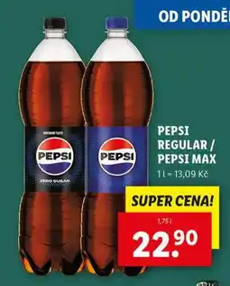 Lidl Pepsi nabídka