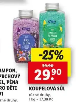 Lidl Koupelová sůl nabídka