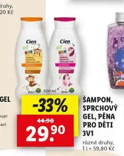 Lidl Šampon nabídka