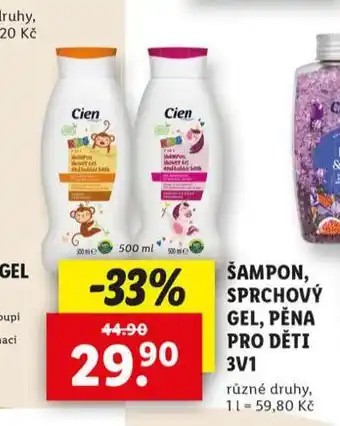 Lidl Šampon nabídka