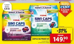 Lidl Kapsle na praní nabídka