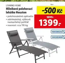 Lidl Hliníkové polohovací lehátko nabídka