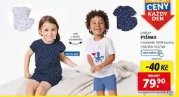 Lidl Pyžamo nabídka