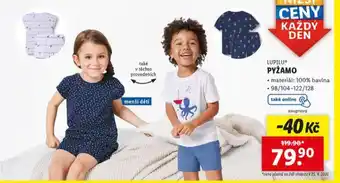 Lidl Pyžamo nabídka
