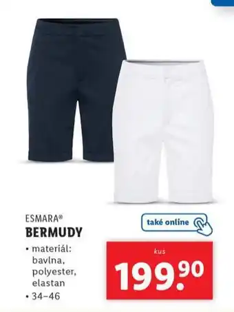 Lidl Bermudy nabídka