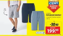 Lidl Teplákové kraťasy nabídka