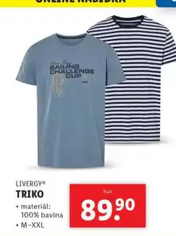 Lidl Triko nabídka