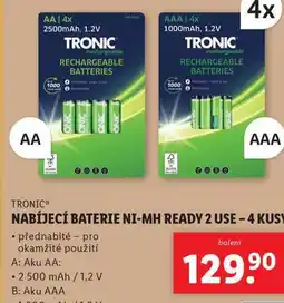 Lidl Nabíjecí baterie nabídka