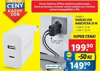 Lidl Duální usb nabíječka nabídka
