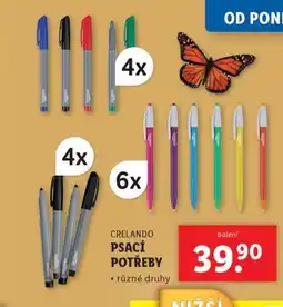 Lidl Psací potřeby nabídka
