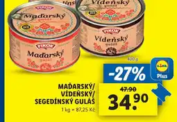 Lidl Vídeňský guláš nabídka