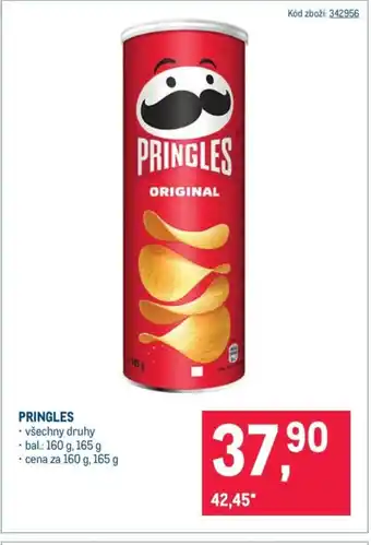 Makro Pringles nabídka