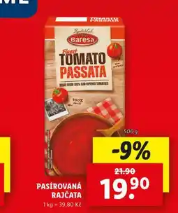 Lidl Pasírovaná rajčata nabídka