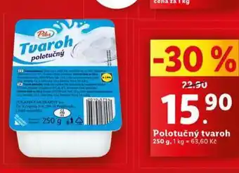 Lidl Polotučný tvaroh nabídka
