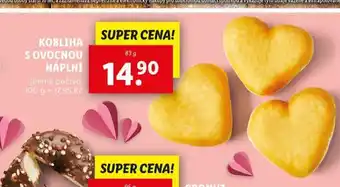 Lidl Kobliha s ovocnou náplní nabídka
