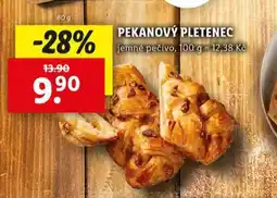 Lidl Pekanový pletenec nabídka
