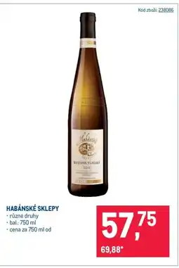 Makro Habánské Sklepy nabídka