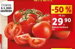 Lidl Rajčata keříková nabídka