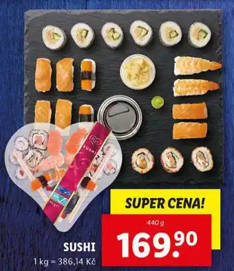 Lidl Sushi nabídka