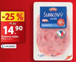 Lidl Šunkový salám nabídka