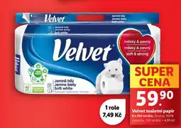 Lidl Velvet toaletní papír nabídka