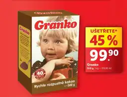 Lidl Granko nabídka