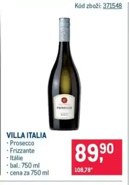 Makro Villa Italia nabídka