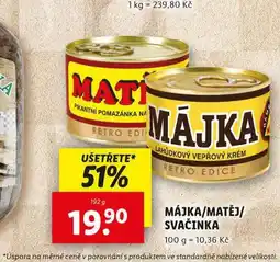 Lidl Matěj nabídka