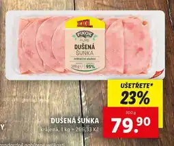 Lidl Dušená šunka nabídka