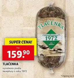 Lidl Tlačenka nabídka