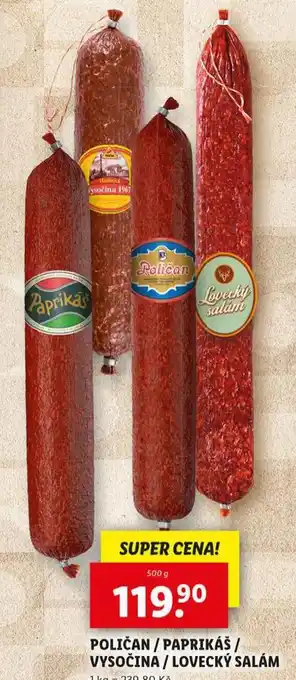 Lidl Paprikáš nabídka