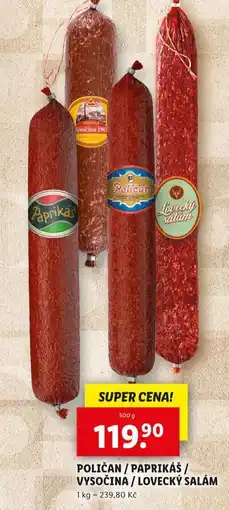 Lidl Poličan nabídka