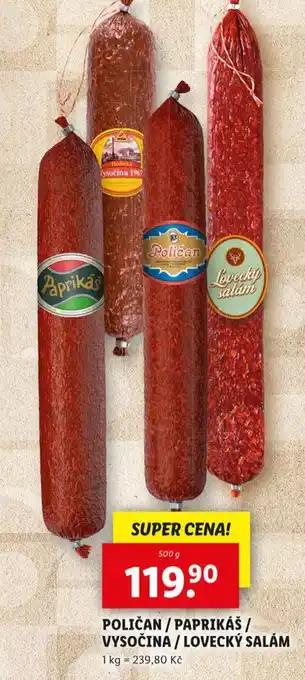 Lidl Poličan nabídka