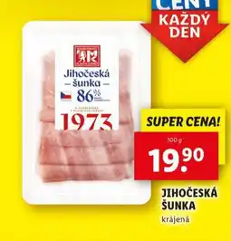 Lidl Jihočeská šunka nabídka