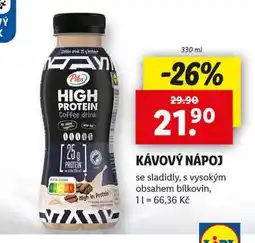 Lidl Kávový nápoj nabídka
