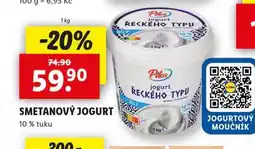 Lidl Smetanový jogurt nabídka