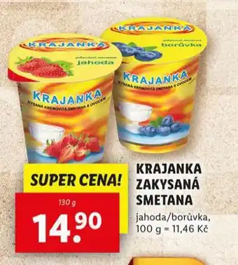 Lidl Krajanka zakysaná smetana nabídka