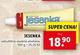 Lidl Jesenka nabídka