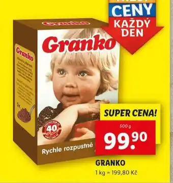 Lidl Granko nabídka